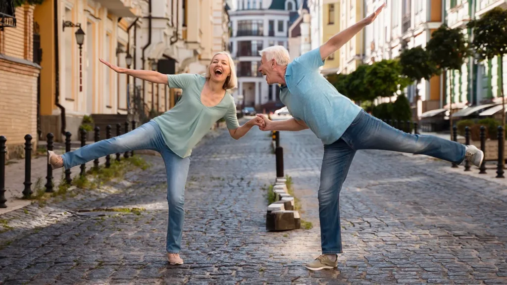 šťastní důchodci